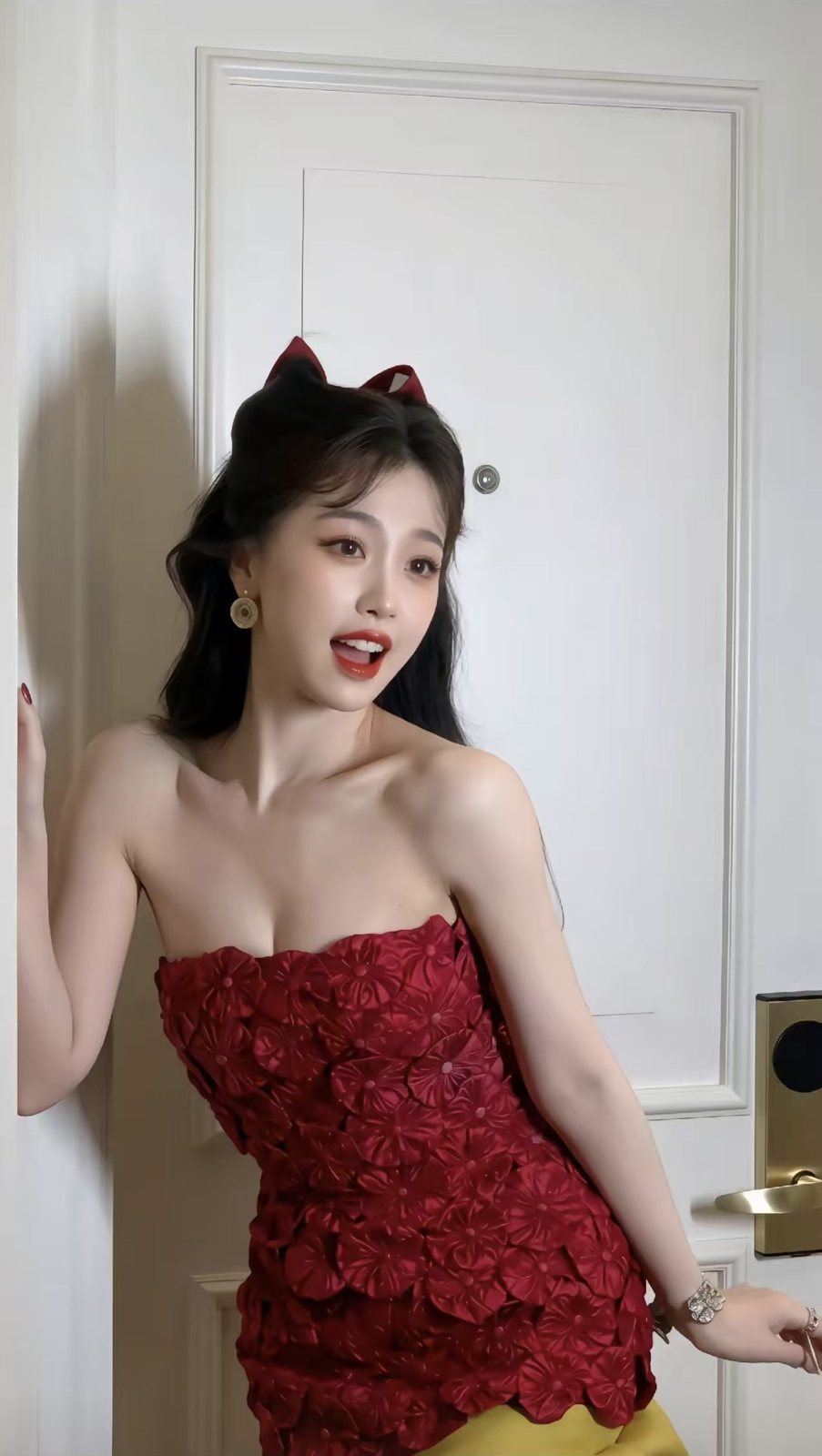红裙