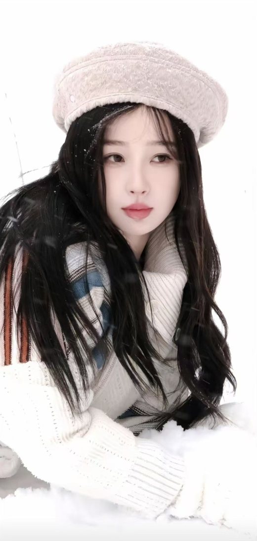 雪地贝雷帽